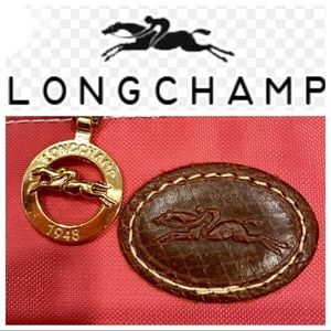 ♦️LONGCHAMP RARE Nylon w/Leather trim & handle